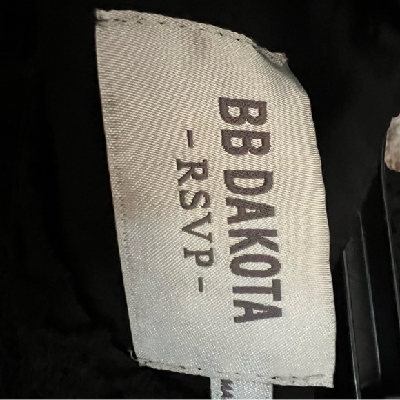 BB Dakota Black Lace Cocktail Dress Whimsygoth Fit & Flare Small - Picture 4 of 7